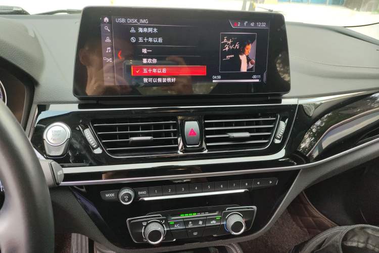 Used BMW 1 Series 2022 125i M Sport Night Edition Audio And AC Panel