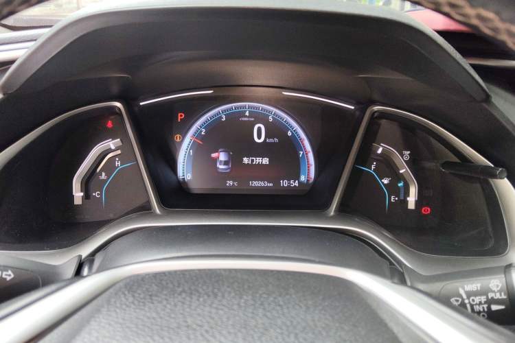 Used Honda Civic 2019 220TURBO CVT Power Edition China VI Emission Standard Instrument Cluster