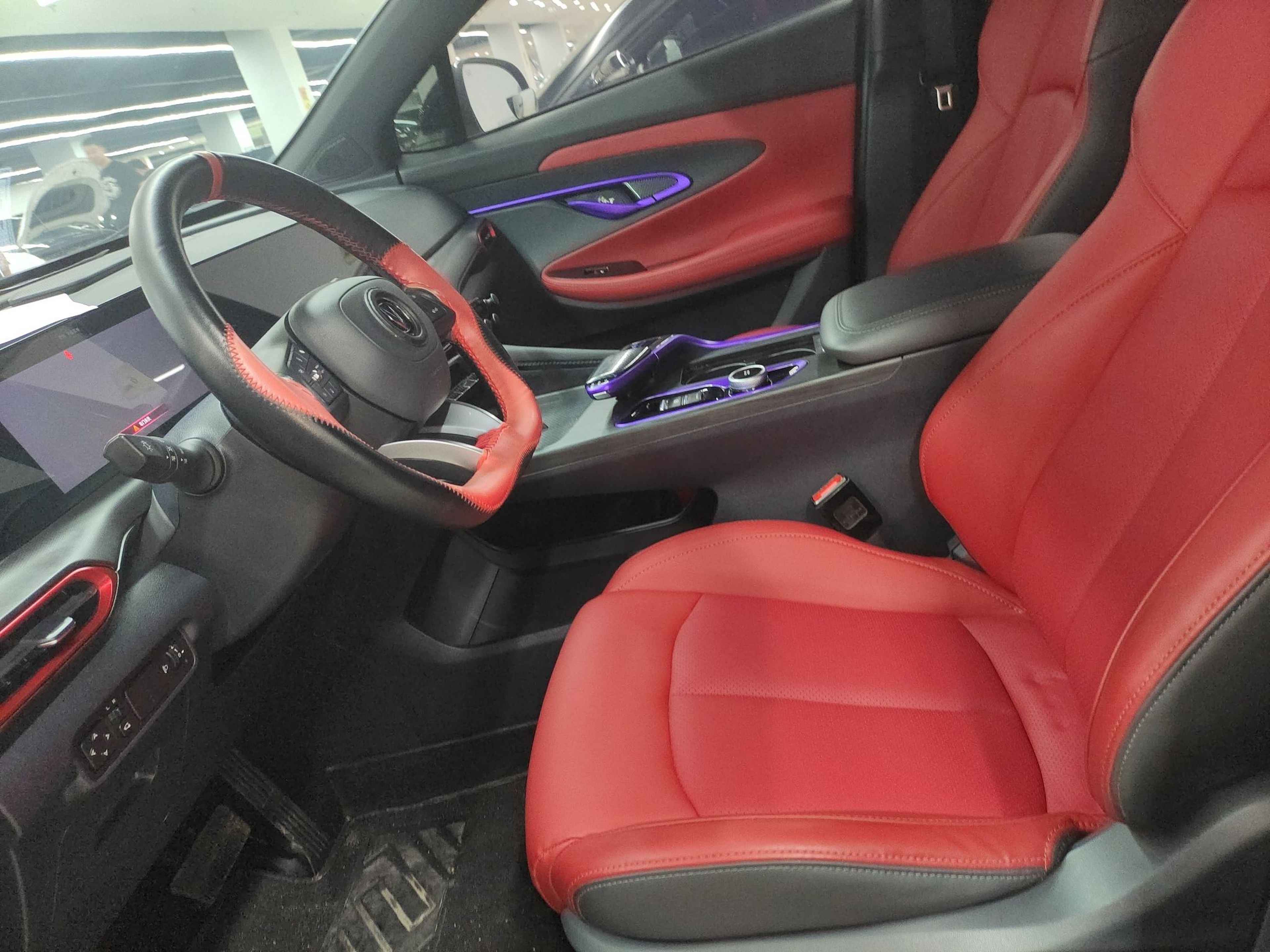 Avant de la voiture