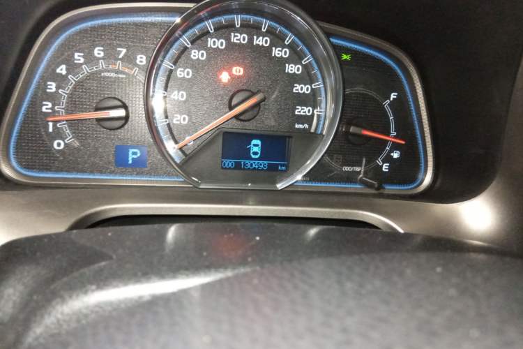 Used Toyota RAV4 2013 2.0L CVT Four-Wheel Drive New Edition Odometer Close Up