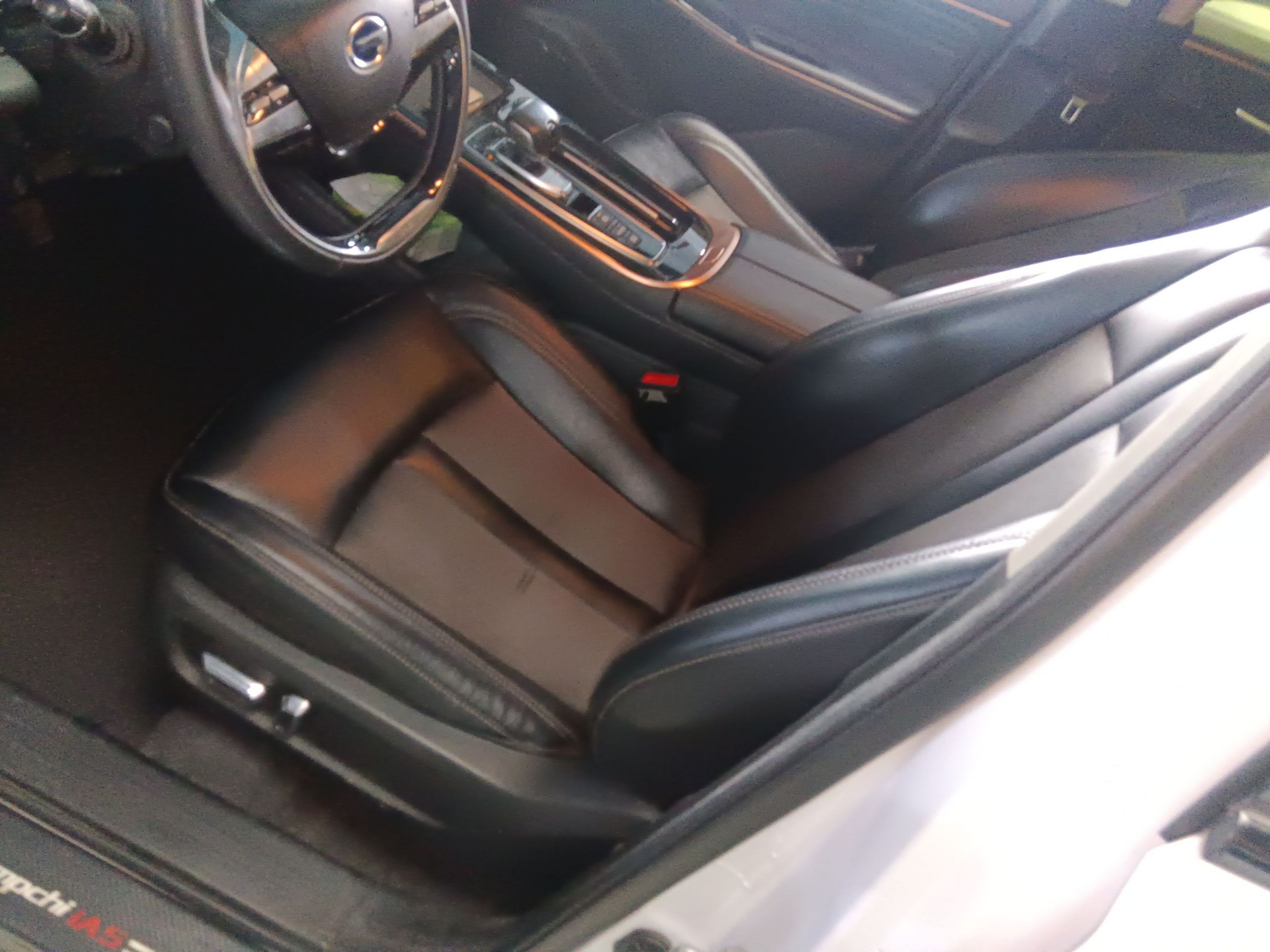 Avant de la voiture