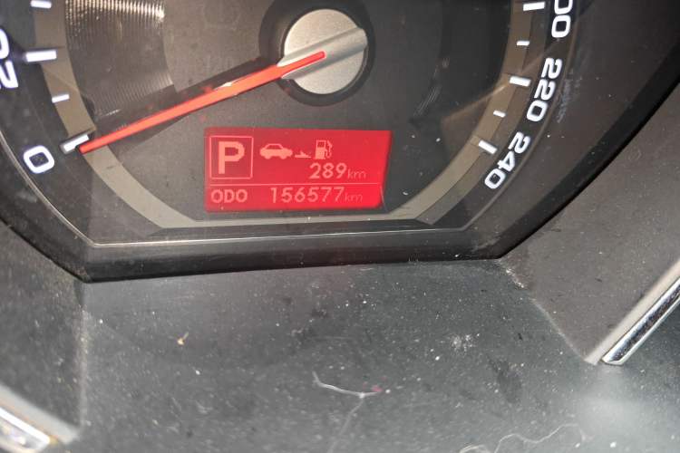 Used Kia Sportage R 2014 2.0L Automatic Two-Wheel Drive GL Odometer Close Up