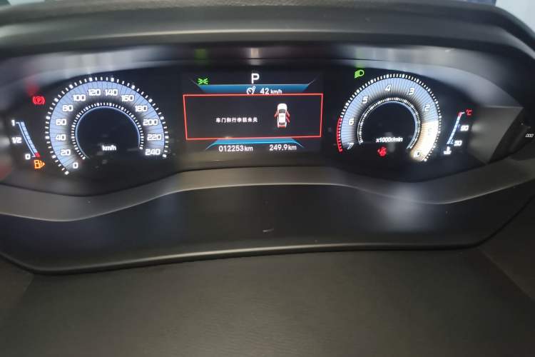 Used Peugeot 408 2022 1.6T Light-Chasing Edition Instrument Cluster