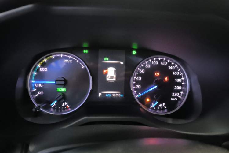 Used Toyota Wildlander 2020 Dual-Engine 2.5L E-CVT Two-Wheel Drive Luxury Edition Instrument Cluster
