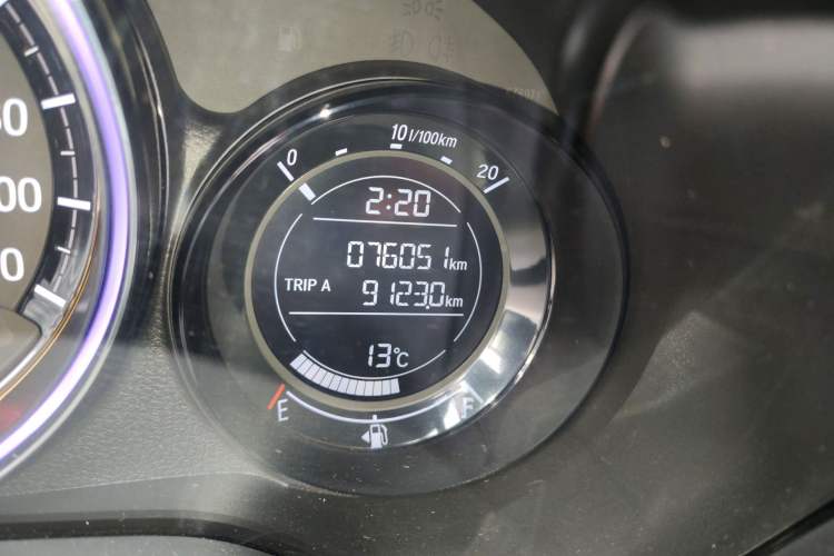 Used Honda XR-V 2017 1.8L EXi CVT Comfort Version Odometer Close Up