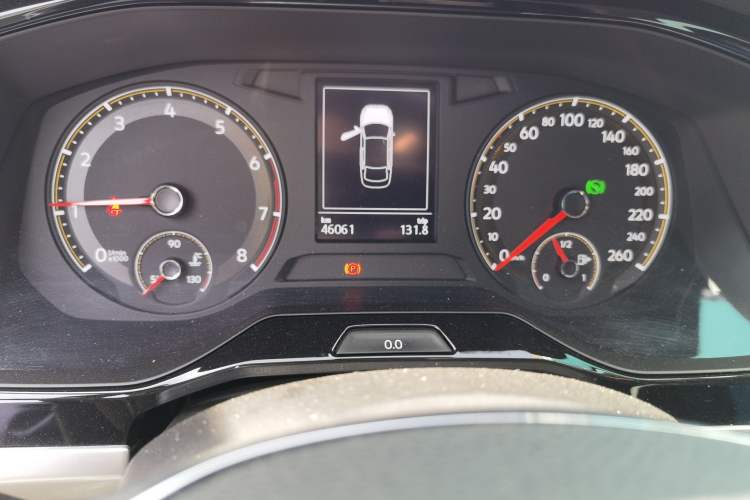 Used Volkswagen Bora 2021 1.5L Automatic Fashionable Smart Connectivity Version Odometer Close Up