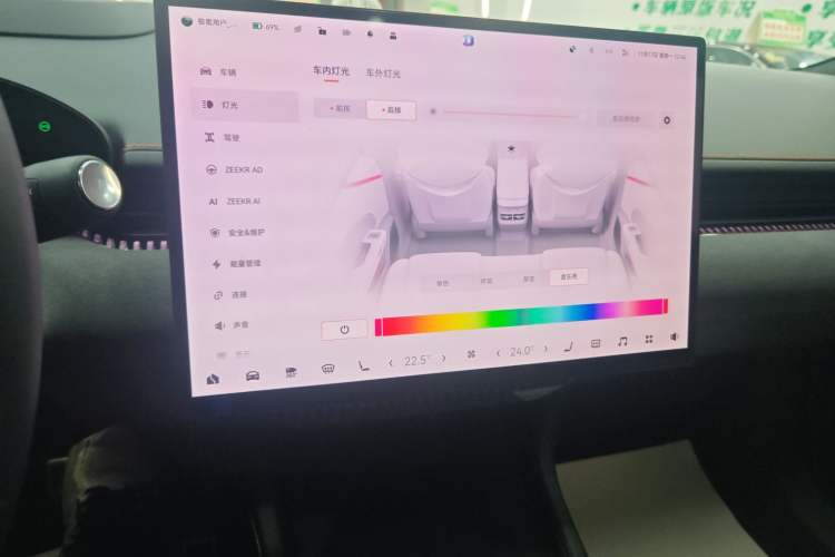 Used Zeekr 007 2024 Four-Wheel-Drive Performance Version 100 kWh
