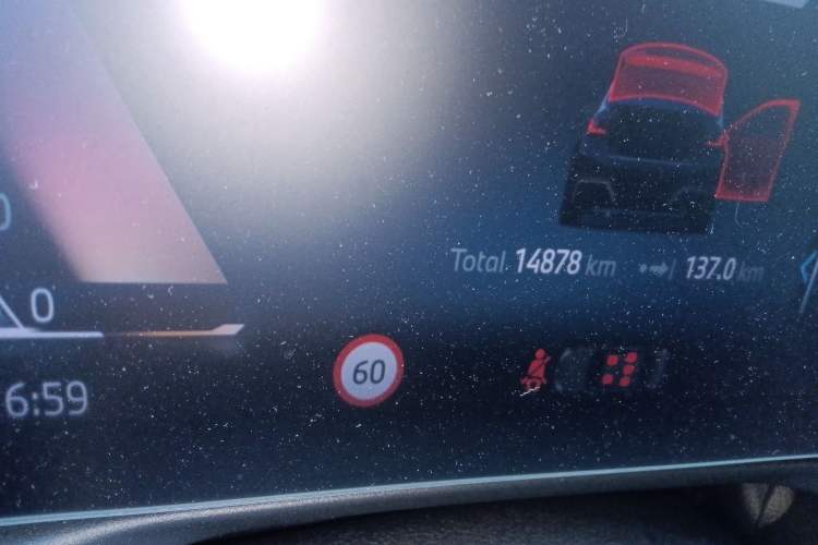 Used BMW i3 2025 eDrive 35 L Odometer Close Up