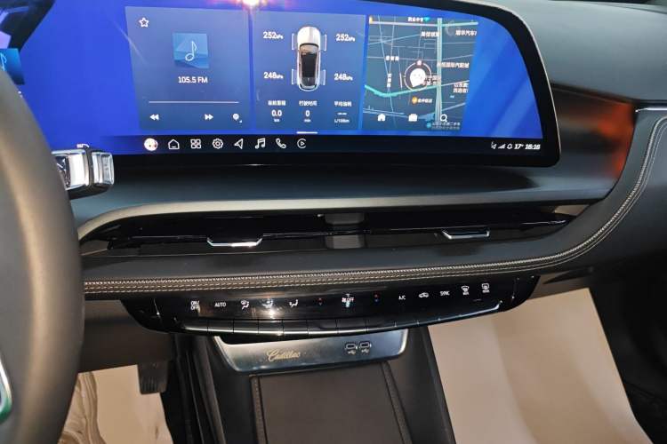 Used Cadillac GT4 2023 25T Luxury Model Audio And AC Panel