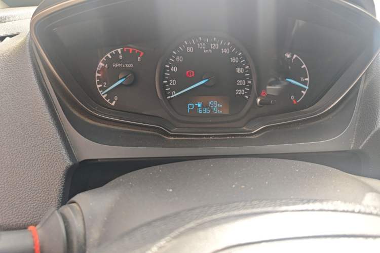 Used Ford Escort 2017 Revised Version 1.5L Automatic Comfort Edition Odometer Close Up