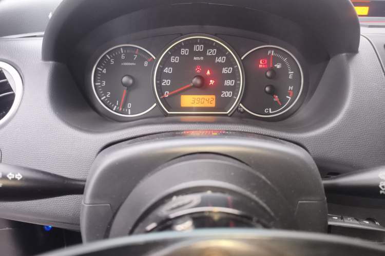 Used Suzuki Swift 2015 1.5L Manual Limited Edition Odometer Close Up