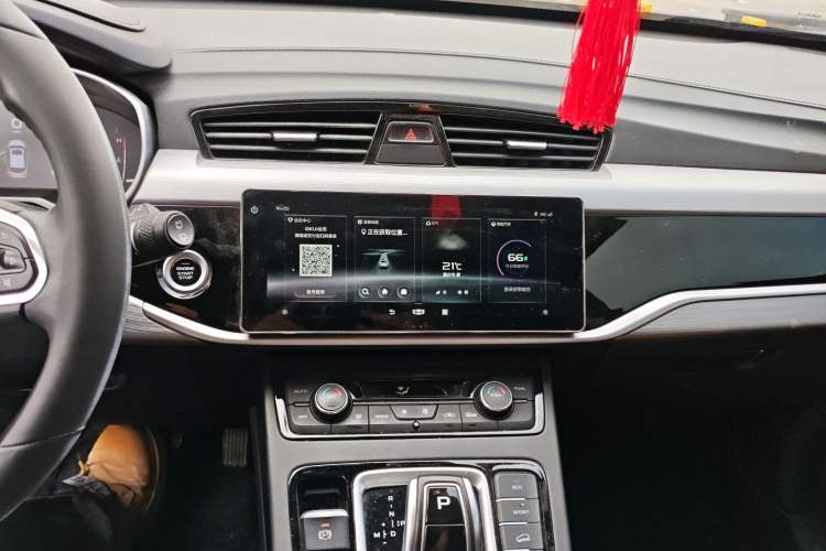 Used Geely Auto Emgrand X7 Sport 2021 1.8TD DCT Two-Wheel Drive Asian Games Edition Audio And AC Panel