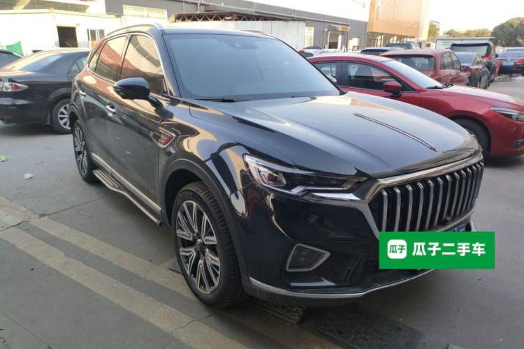 Used Hongqi HS5 2022 Facelifted Version 2.0T Smart Connect Flagship All-Wheel-Drive Edition