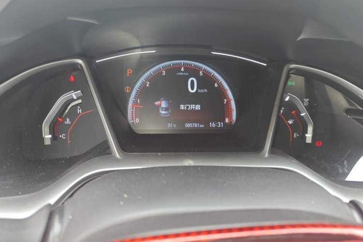 Used Honda Civic 2019 220TURBO CVT Dynamic Edition China VI Emission Standard Instrument Cluster