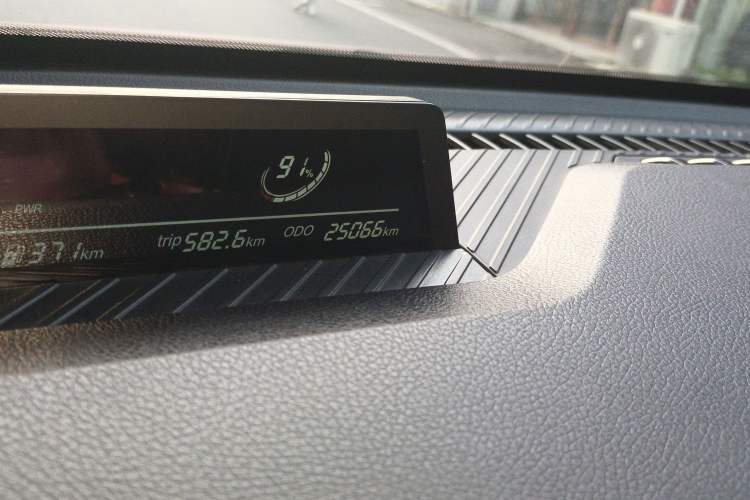 Used NETA V 2022 Chao 400 Lite Pink Custom Edition Odometer Close Up