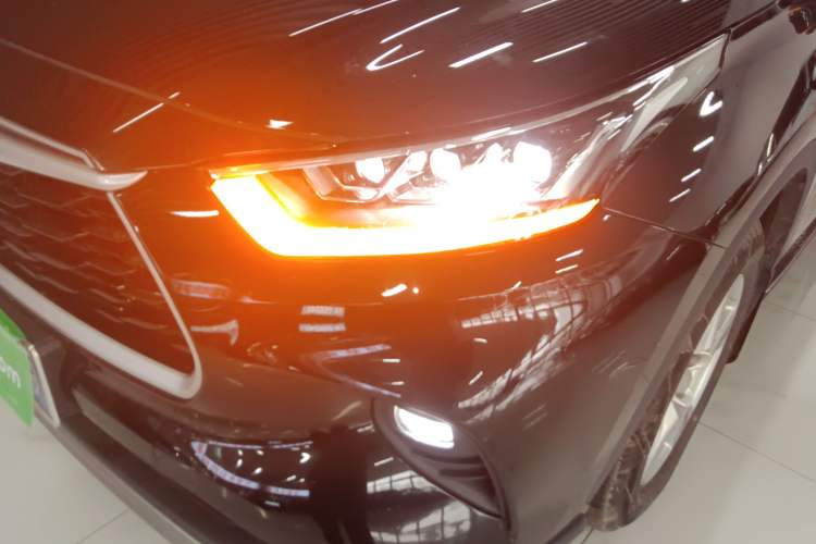 Used Toyota Highlander 2024 2.5L Smart Electric Hybrid Dual-Engine Two-Wheel Drive Elite Version 7 Seats Left Front Headlight