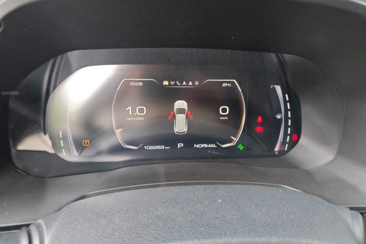 Used Haval F7 2019 2.0T Four-Wheel Drive iJoy China VI Standard Instrument Cluster