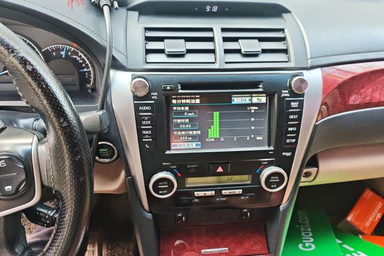 Used Toyota Camry 2012 2.5G Luxury Edition Audio And AC Panel