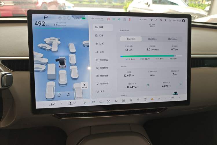 Used XPeng MONA M03 2025 600 with Ultra-Long Range Max Instrument Cluster