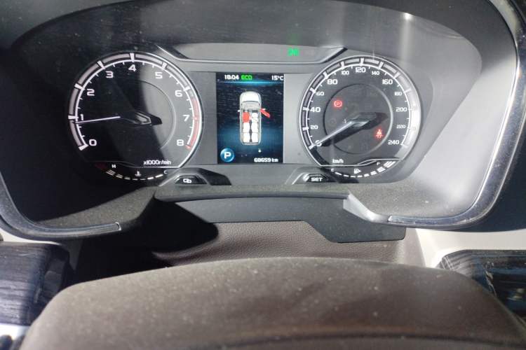 Used Geely Auto Jiajie 2021 1.8TD DCT Comfort Model Odometer Close Up