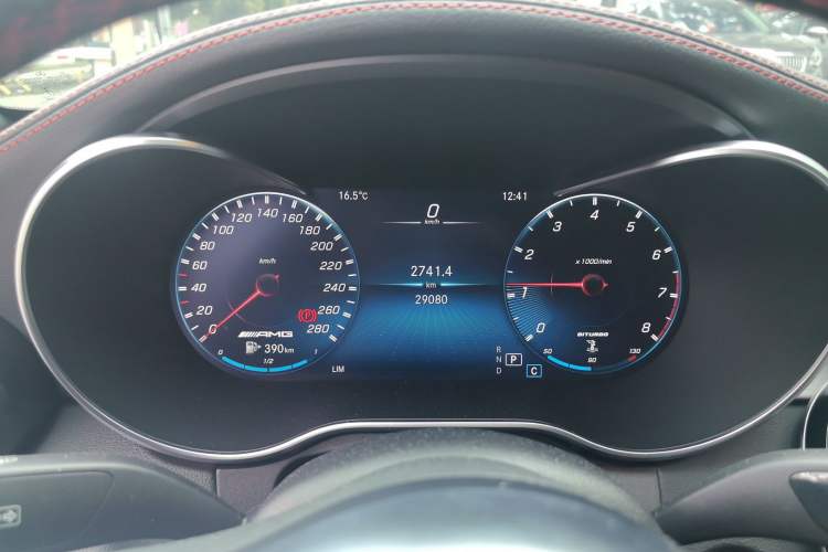 Used Mercedes-Benz C-Class AMG 2021 AMG C 43 4MATIC Instrument Cluster
