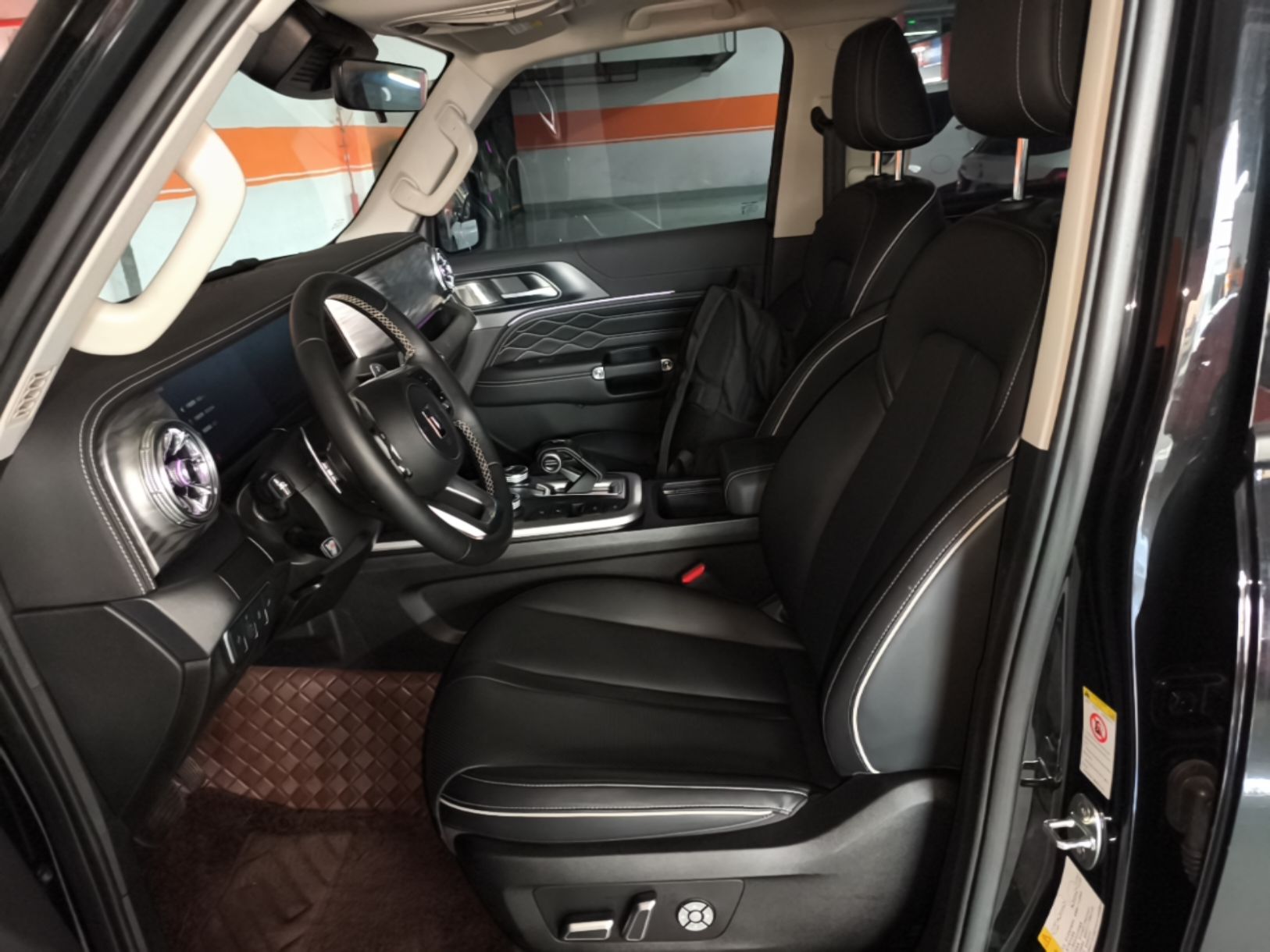 Avant de la voiture
