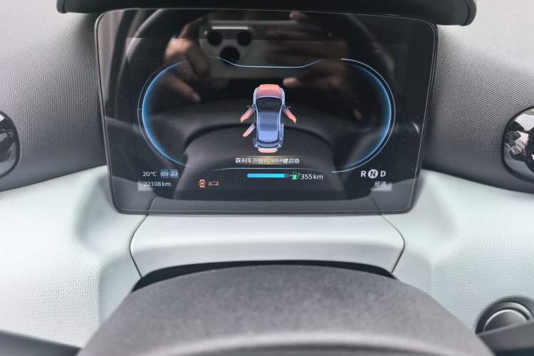 Used Leapmotor T03 2022 YAOJIN Edition Odometer Close Up