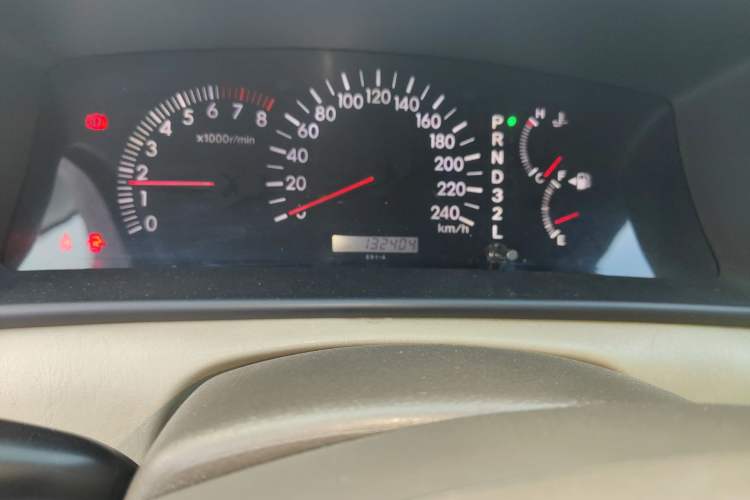 Used Toyota Corolla EX 2007 1.8L Automatic GLX-i Special Edition Odometer Close Up