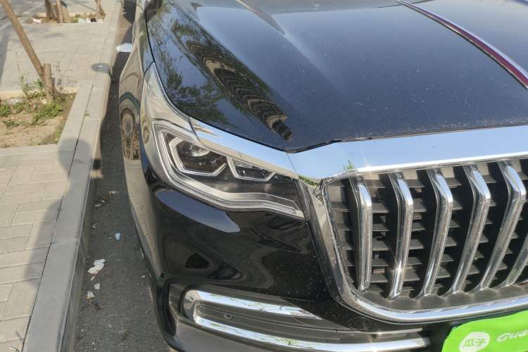 Used Hongqi HS7 2022 2.0T DCT Two-Wheel Drive Smart Connect Flagship Edition Seven Seats Right Front Headlight