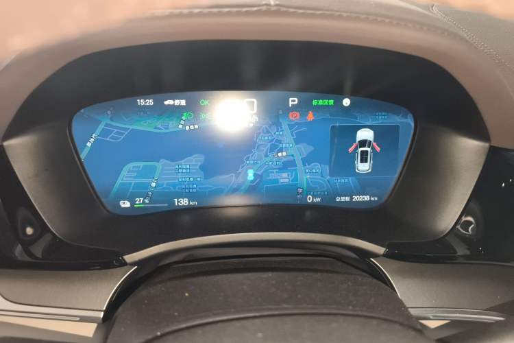 Used BYD Song PLUS New Energy 2025 EV 520km Luxury Version Instrument Cluster