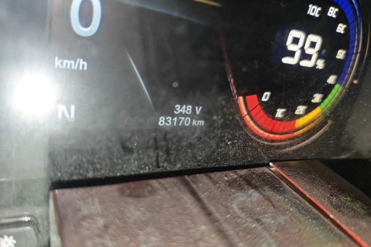 Used CHANGAN KAICHENG Ruixing EM60 2022 Pure Electric Van 4498 mm Long Flat Roof with Rear-Hinged Doors 2 Seats 60 kW 41.86 kWh Odometer Close Up