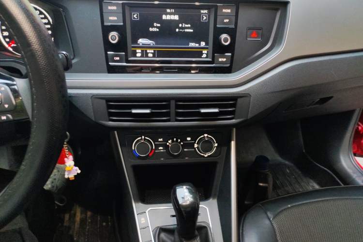 Used Volkswagen Polo 2019 Plus 1.5L Automatic Panoramic Enjoyment Edition Audio And AC Panel