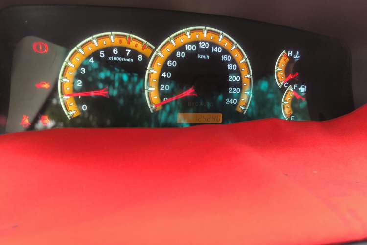 Used BYD F3 2015 Energy-Efficient Model 1.5L Manual Comfort Edition Odometer Close Up