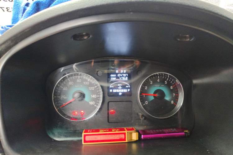 Used Jinbei New Hiace X30L 2018 1.5L Wealth Edition DLCG14 Odometer Close Up