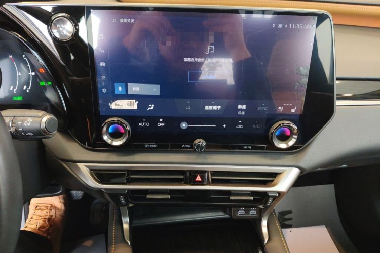 Used Lexus RX 2023 350h Four-Wheel Drive Enjoyment Version Audio And AC Panel