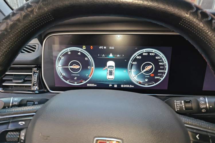 Used Hongqi HS5 2019 2.0T Smart Connect Flagship All-Wheel-Drive Version Instrument Cluster