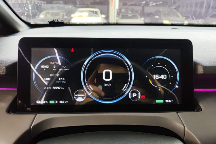 Used AION Y 2022 70 Intelligent Edition Lithium Iron Phosphate Instrument Cluster