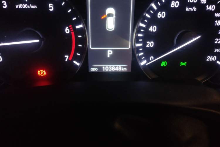 Used Lexus RX 2020 300 Two-Wheel Drive Elite Edition China VI Standard Odometer Close Up