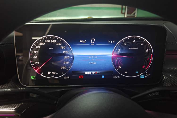 Used Mercedes-Benz C-Class 2023 C 260 L Bright Night Sports Edition Instrument Cluster
