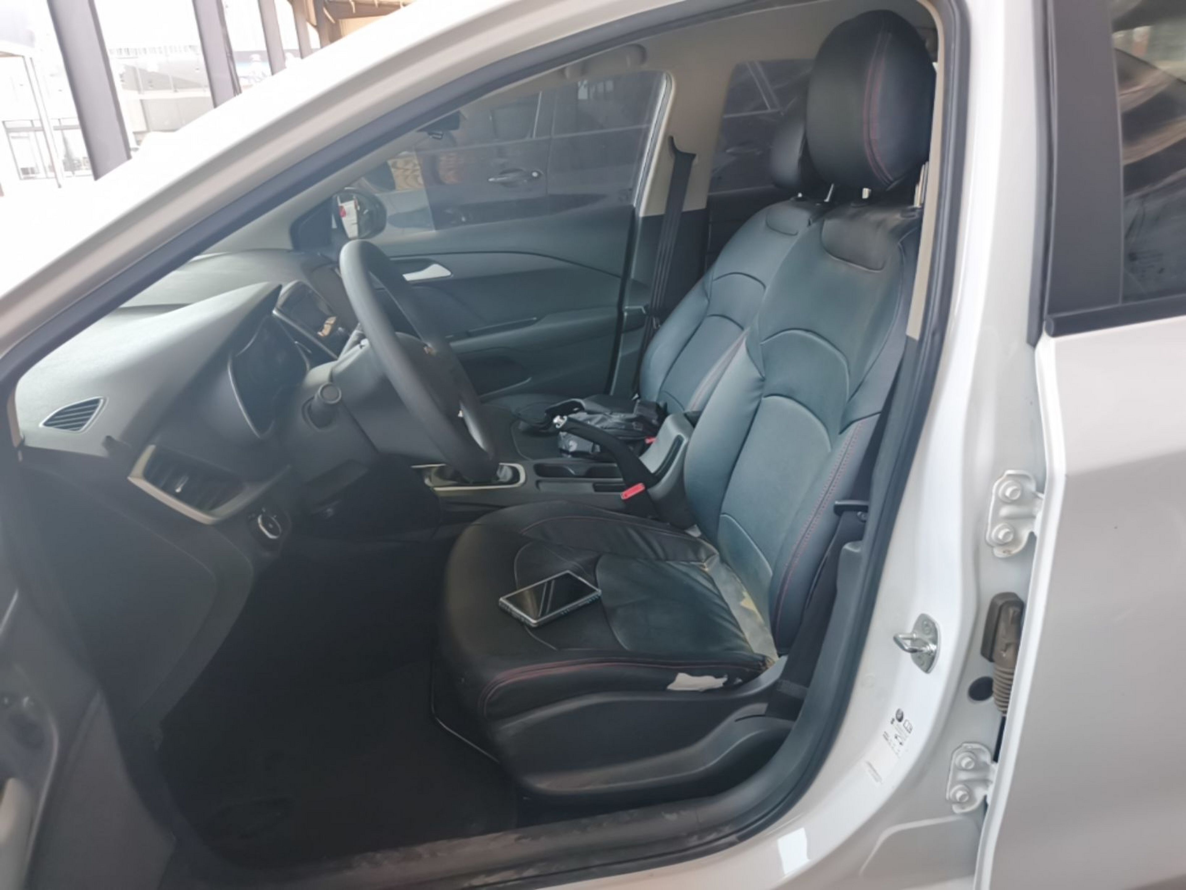 Vordere Reihe im Auto