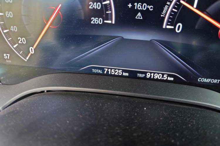 Used BMW 6 Series GT 2019 630i M Sport Touring Edition Odometer Close Up