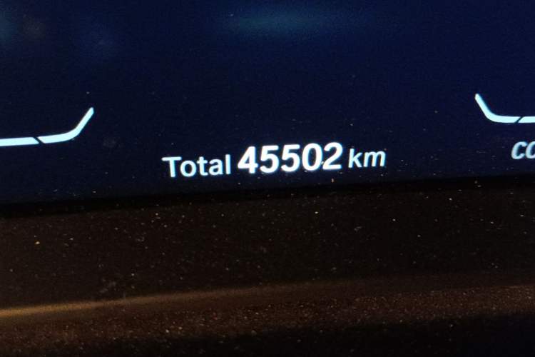 Used BMW 5 Series 2023 530Li Leading Model M Sport Package Odometer Close Up