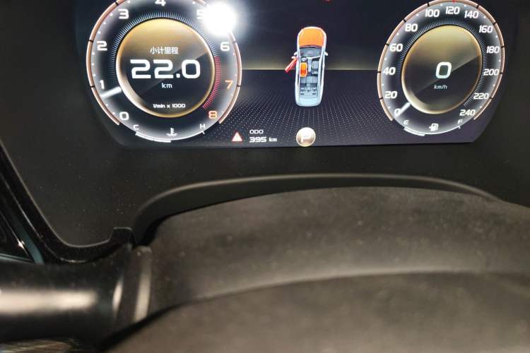 Used Geely Auto Emgrand GT 2021 1.8T Flagship Edition+ Odometer Close Up