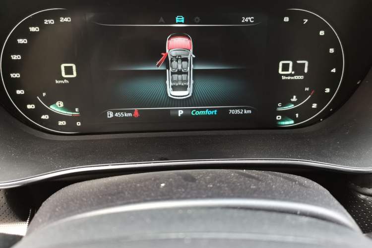 Used Roewe RX5 MAX 2019 300TGI Automatic Smart Cabin Luxury Edition Odometer Close Up