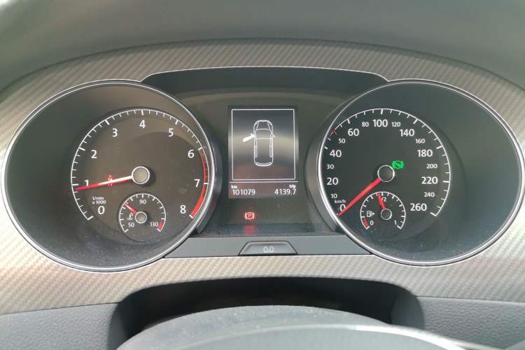 Used Volkswagen Golf Sportsvan 2019 280TSI Automatic Trendy Model China VI Standard Instrument Cluster