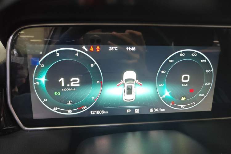 Used Hongqi HS5 2019 2.0T Smart Connect Flagship Edition Instrument Cluster