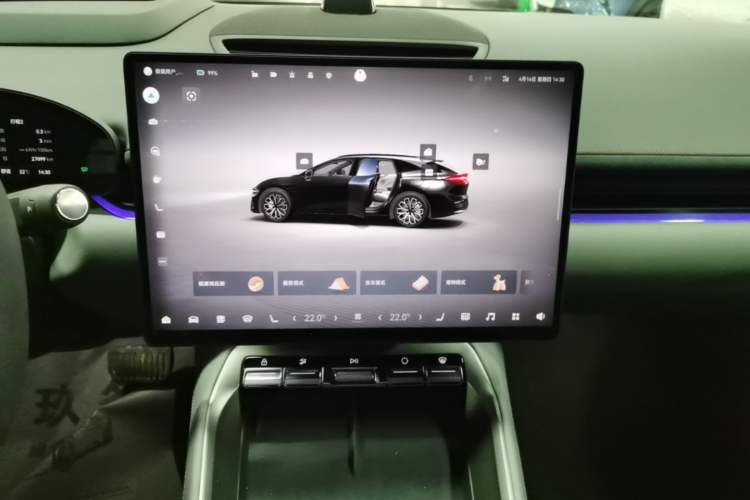 Used Zeekr 007GT 2025 Rear-Drive Intelligent Driving Version 75 kWh Audio And AC Panel