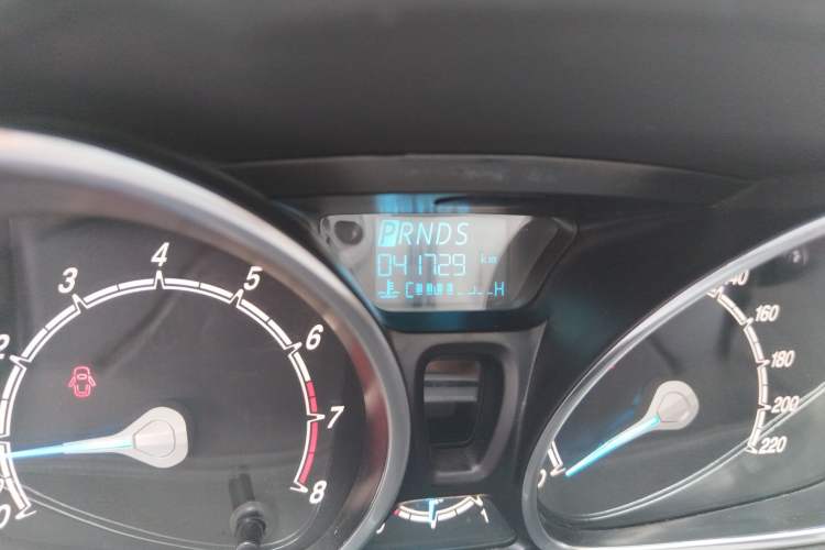 Used Ford Fiesta 2013 Hatchback 1.5L Automatic Fashion Edition Odometer Close Up