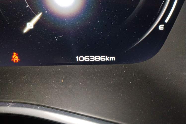 Used Geely Auto Preface 2021 Revised Version 2.0TD Luxury Edition Odometer Close Up