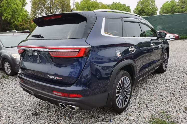 Used JETOUR X90 PLUS 2023 2.0T DCT Castle 7-Seater Rear Right 45 Deg